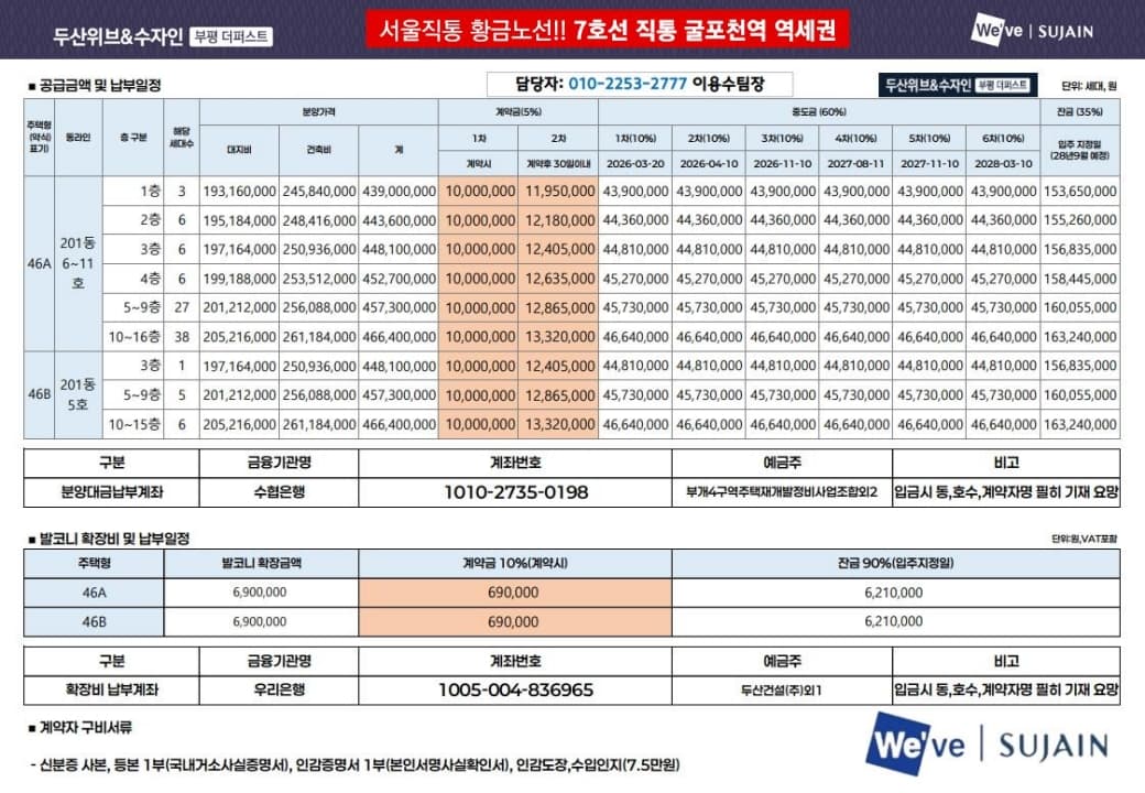 두산위브&수자인 부평더퍼스트 상세 이미지