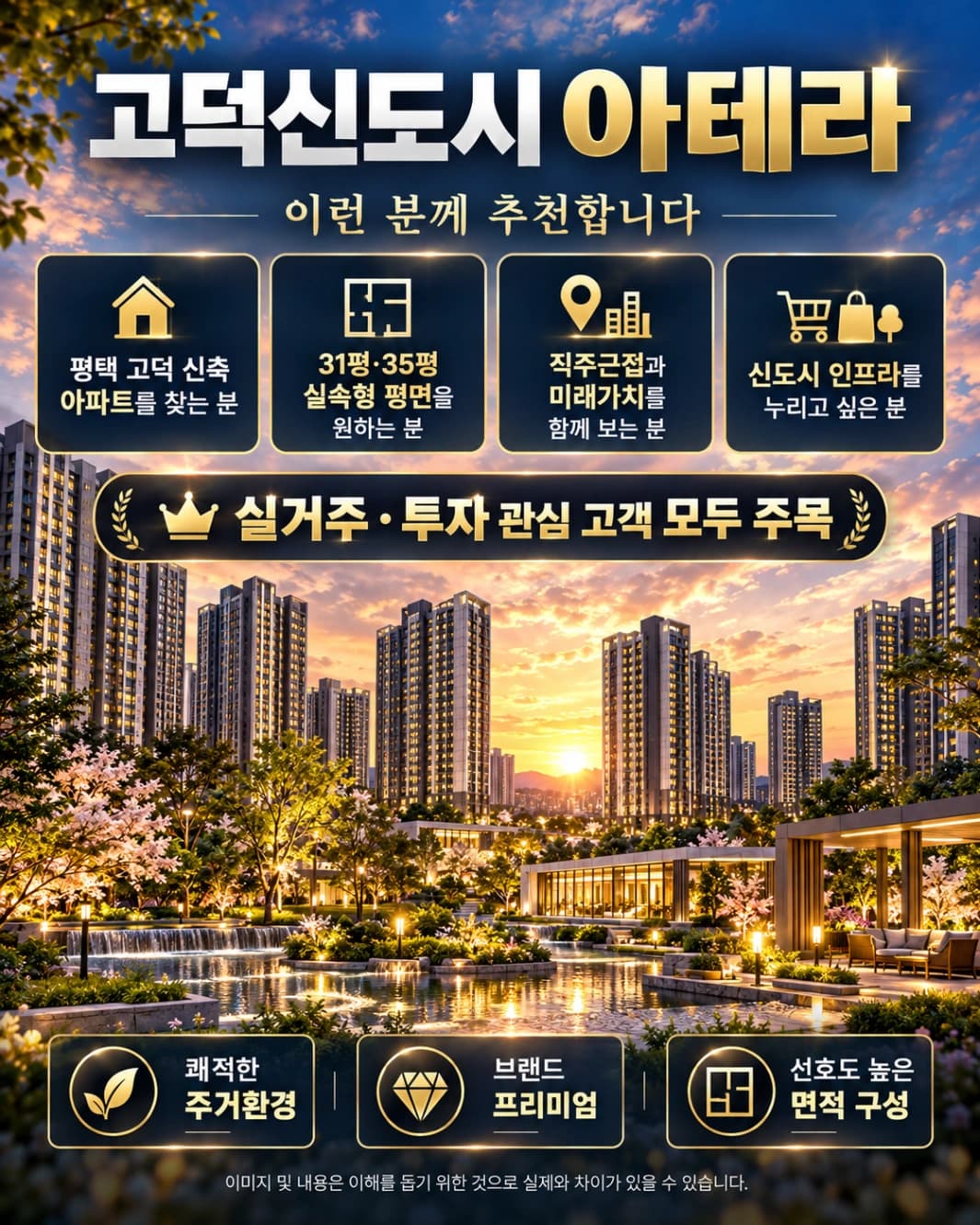 고덕신도시 금호건설 아테라 상세 이미지