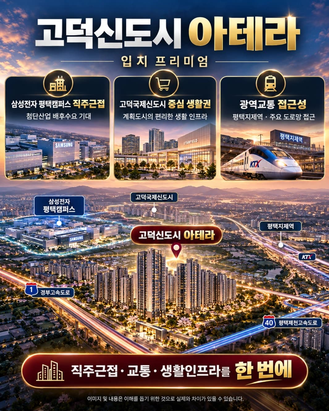 고덕신도시 금호건설 아테라 상세 이미지